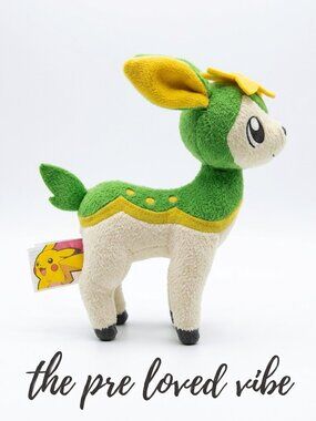 Deerling Summer Form Green Plush Figure Pokemon